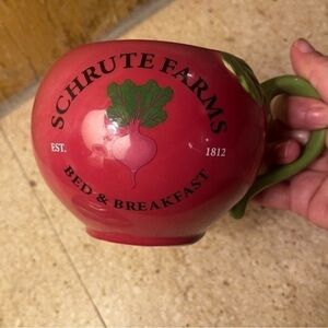 The Office Schrute Farms Beets Sculpted mug 20oz